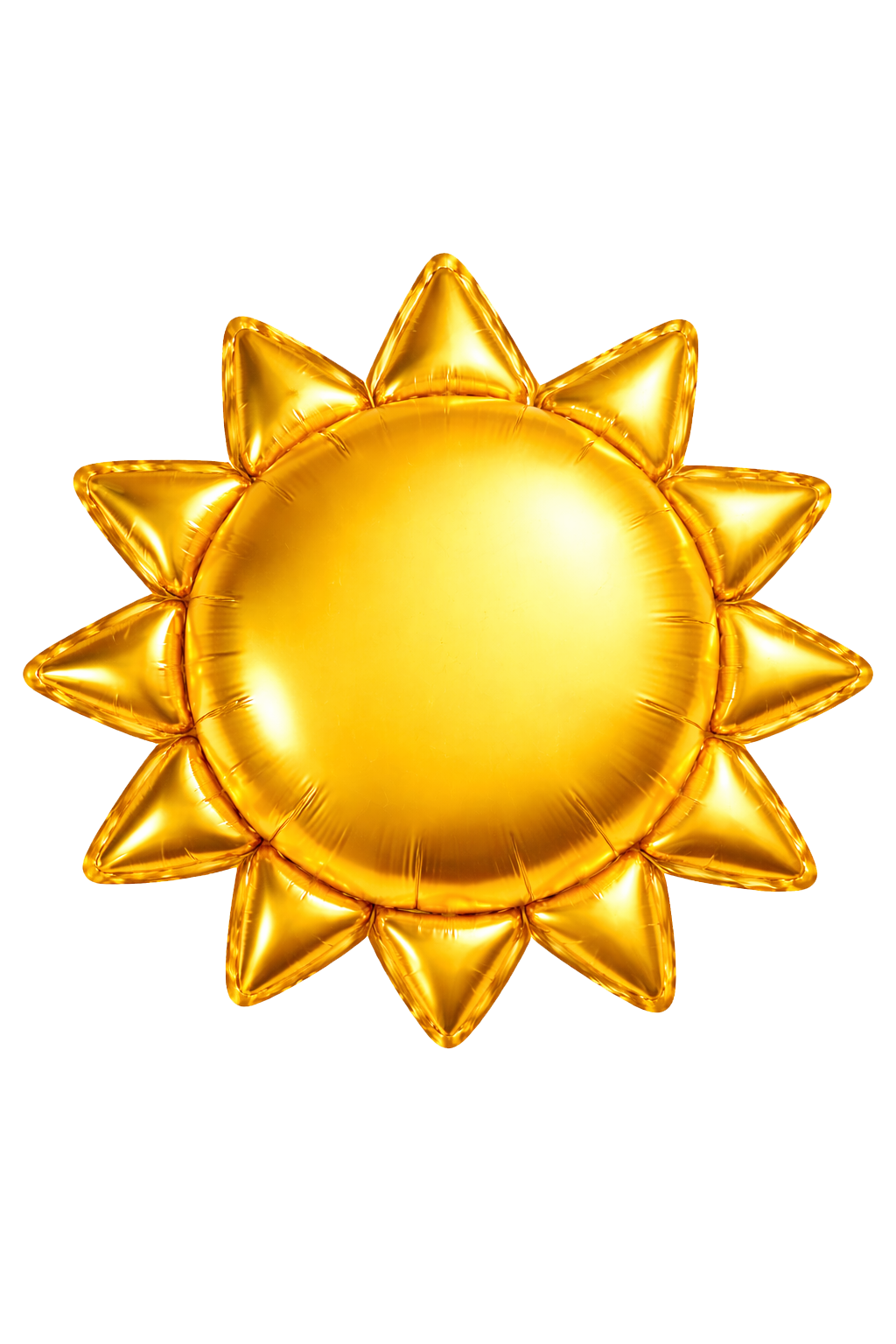 Gelber Sonnen Ballon