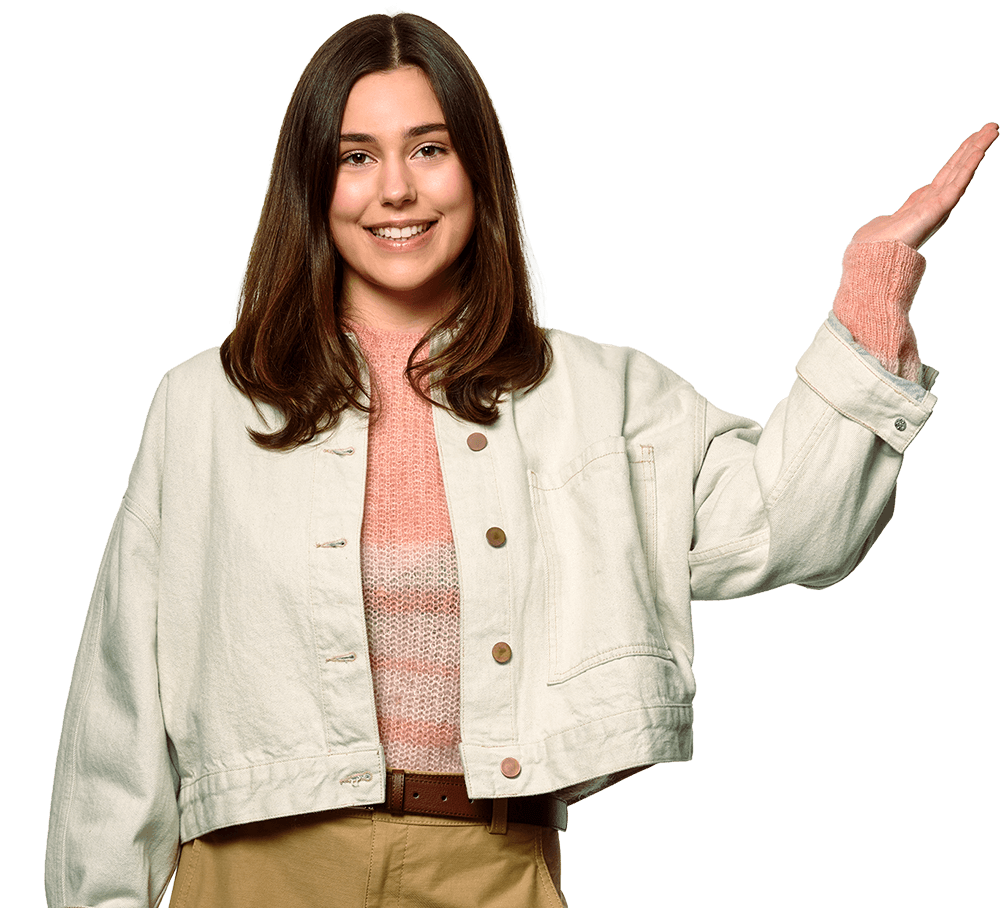 Louisa präsentiert